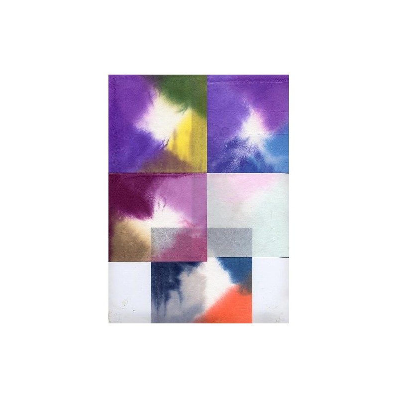 Flower Color 4 Corner Blur Dye 20 Pattern Set