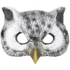 Boland 56735 Semi-Mask Owl Shaped 24 x 17 cm Grey