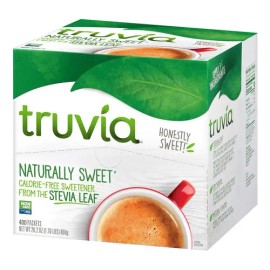 Edulcorante Truvia de Hoja de Stevia Sin Gluten para Dietas Keto                                                                                      