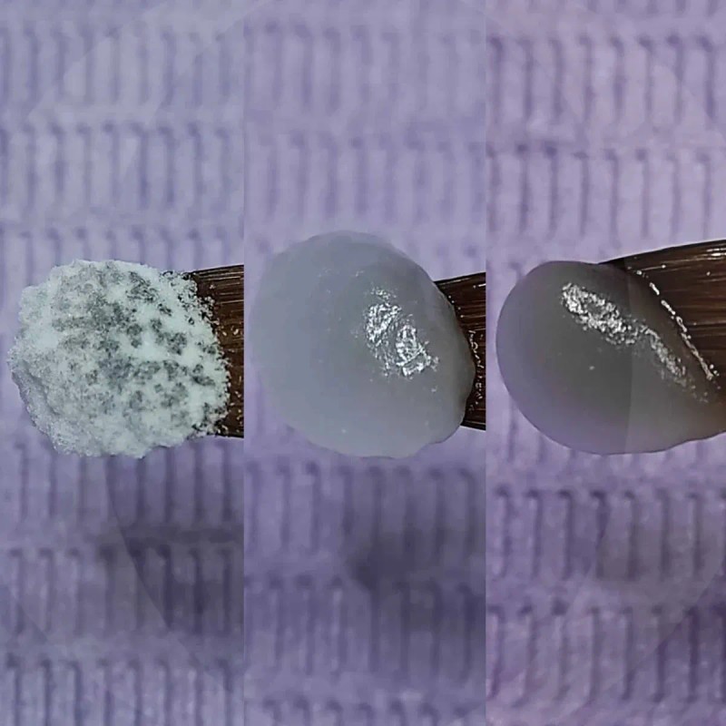 Polvo Acrílico Uñas Crystal Clear 50g By Organic Nails