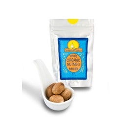 Nutmeg Kernels Organic, Whole