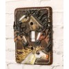 Ebros Gift Set of 2 Western Rustic 4 Colorful Wild