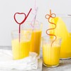Crazy Straws, 24 Pcs Reusable Straws Bendy Straws, Crazy Drinking