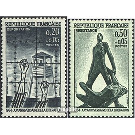 Prophila Collection France 1463-1464 (Complete Edition) Mint NH 1964 Concentration Camp Exemption (Stamps for Collectors)
