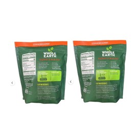 PlantBased Sugar Alternative Erythritol & Monk Fruit Simialr to Whole Earth 2lbs (32oz) (Pack of 2)