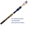 Multi-Angle Paint Brush Extender - Extension Pole Attachment Holder for