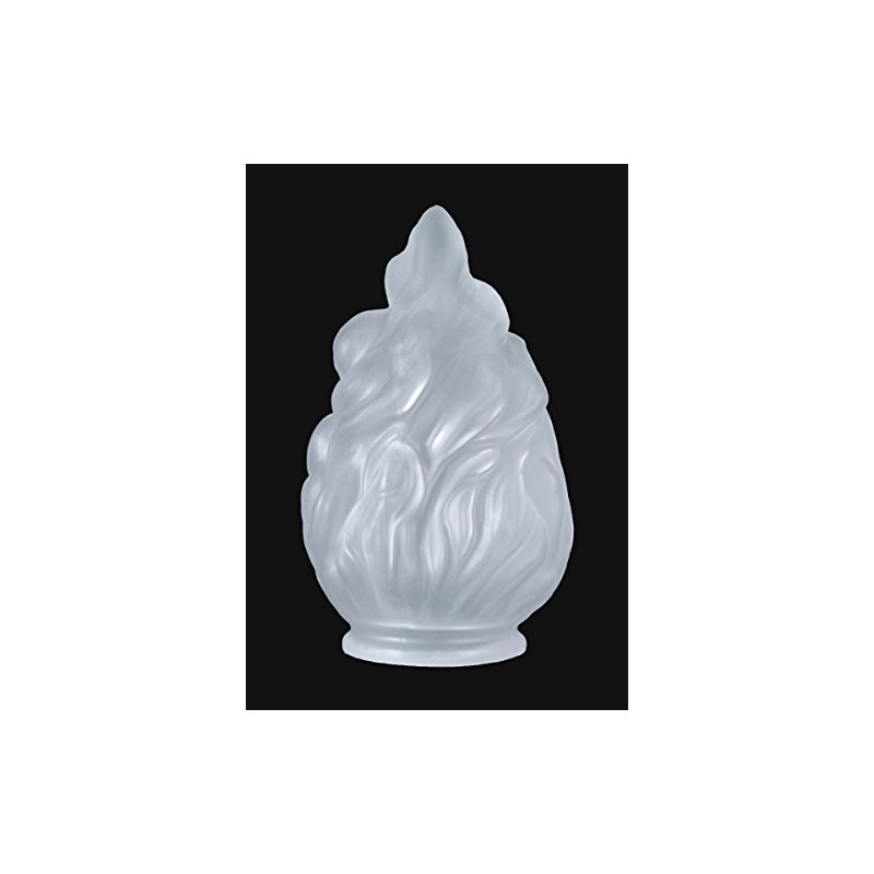 B&P Lamp® 3 1/4" Fitter Satin Crystal Stalactite Pendant Shade,