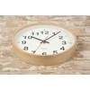 KATOMOKU Plywood Wall Clock 2 Sweep (Continuous Second Hand) km-42M