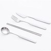 Spoon Chopsticks Fork Cutlery Knife Cutlery Flatware, Fork / 숟가락