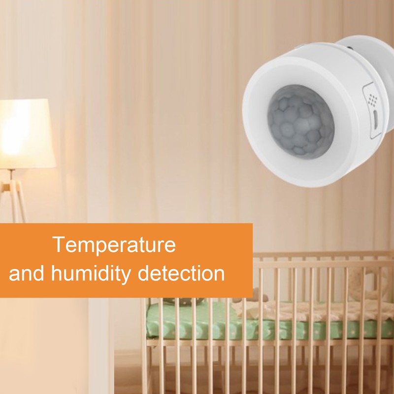 NEO NAS‑PD07W WiFi PIR Body Infrared Detector Temperature Humidity Sensor