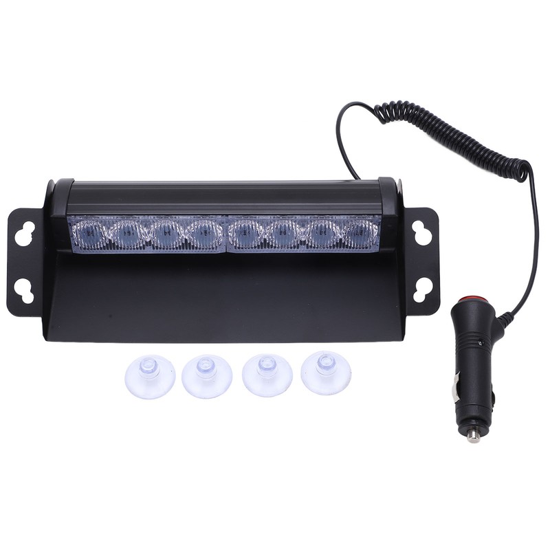 LED Car Strobe Light Flashing Warning Lamp Red Blue Color