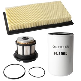 Riyhch FD4596 Fuel Filter FL1995 Oil Filter DPA5446 Air Filter Kit fit for Ford Powerstroke 7.3L 1999-2003, fit for Ford Super Duty F250/F350/F450/F550