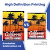 RumbaRex SP01 SP-1 Sublimation Ink Cartridge 4-Pack SP01BKS SP01CS SP01MS