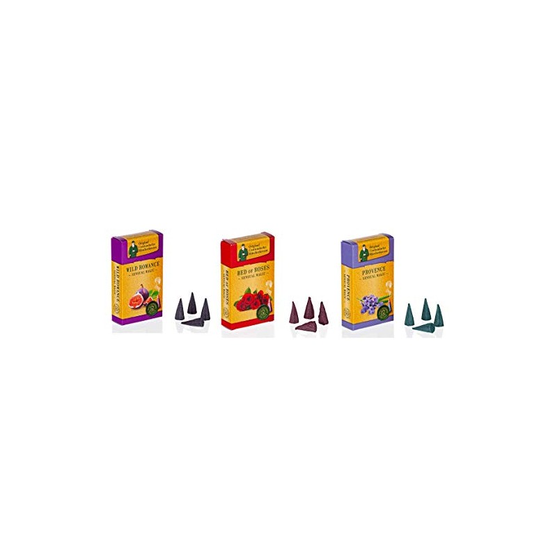 Crottendorfer Sensual Magic Incense Cones Size M Pack of 60