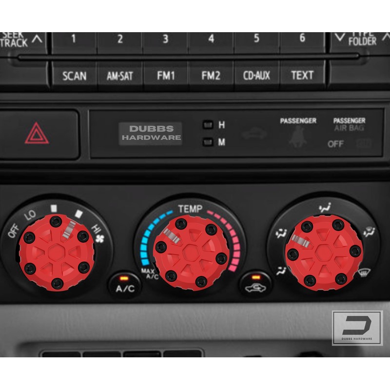 Toyota Tacoma AC Control Knob Replacement - Tacoma Heater Knobs,
