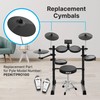 Pyle 10” Electronic Heavy-duty Cymbal - Replacement for PEDKITPRO100 Electric