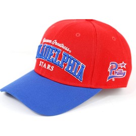 Big Boy Philadelphia Stars Legacy S145 Mens Baseball Cap [Red - Adjustable] - ID#27571