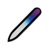 Mont Bleu Coloured Glass Nail File, in Black Velvet Case,