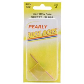 Pearl PWN662 60A Slow Blow Fuse Screw Fit