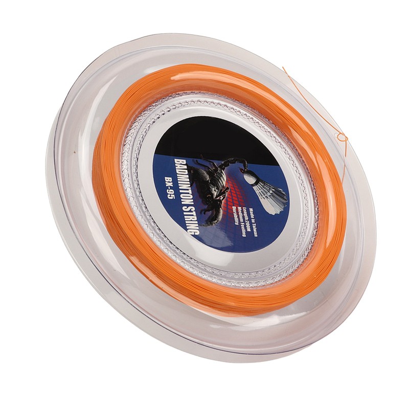 POWERTI Badminton Racquet String High Elasticity Wear Resistant Resin Fibre