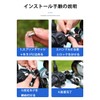 Helmet Lock, Bike Helmet Holder, Anti-theft, Keys, Tools, Waterproof, Rustproof,