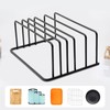 PWGHWG Chopping Board Holder Black Chopping Board Holder Steel Chopping