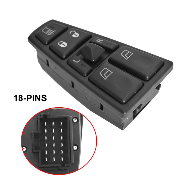 LABLT Front Driver Side Power Master Control Window Switch 20752918