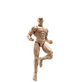1/12 Scale Male Action Figure,6inch Male Flexible Muscular Strong Miniature Figure Body Doll Collectible