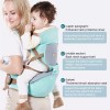 Unbranded Ergonomic Baby Carrier with Hip Seat Kangaroo Front and