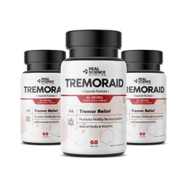 Tremoraid Essential Tremor Relief Supplements (60 Caps)* (3 Bottles)