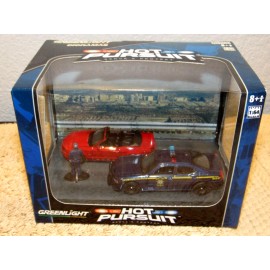 Greenlight 2010 Greenlight Hot Pursuit Nevada Highway Patrol Diecast Cars Set 1:64 Scale