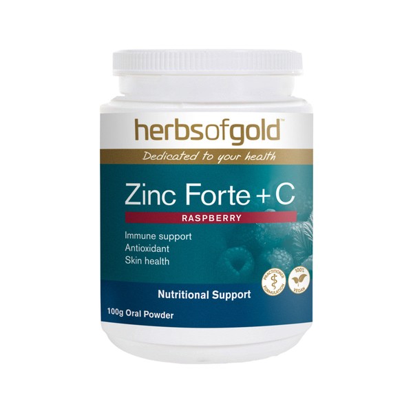Herbs of Gold Zinc Forte + C 100g