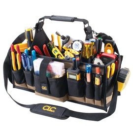 CLC WORK GEAR 1530 Electrical and Maintenance Tool Carrier, 43 Pocket, Black
