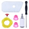 Gubeter Air Fuel Filter Line Repair Kit For Husqvarna 128C