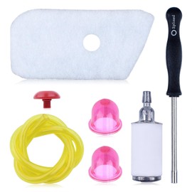 Gubeter Air Fuel Filter Line Repair Kit For Husqvarna 128C 128L 128R 128Ld 128Rj 128Ldx Trimmer Part 530150253 530095646