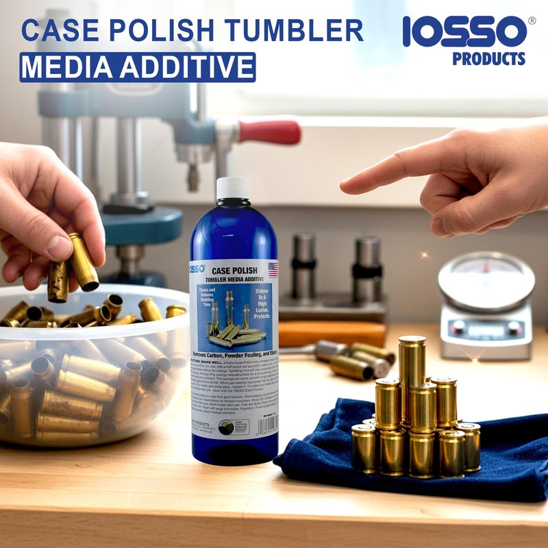 Iosso Case Polish – Brass Cartridge Case Polishing Compound –