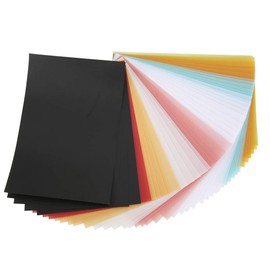 50 Pcs Colored Sulfuric Acid Paper for Pad Printing, High Temperature Resistant and Strong Drawing Paper, Easy to Erase Paper