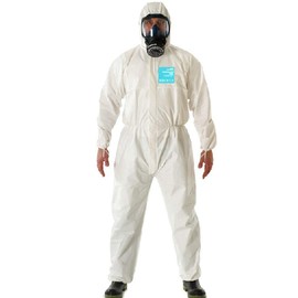 [MICROGARD] Ansell Pandemic Emergency Preparedness Stockpile High Performance Protective Clothing 2000 Standard Compliant with European Standards, Viruses, Bacteria, Droplet Prevention, etc, white