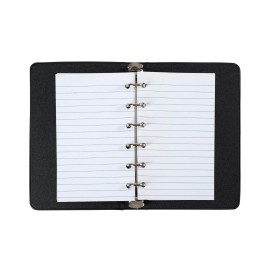 Mead 6-Ring Memo Book: 5 in. x 3 in. (Black)