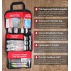 330 Piece First Aid Kit, Premium Waterproof Compact Trauma Medical
