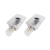 2 pcs Non-Fading LED Car Door Logo Lights Courtesy Projector