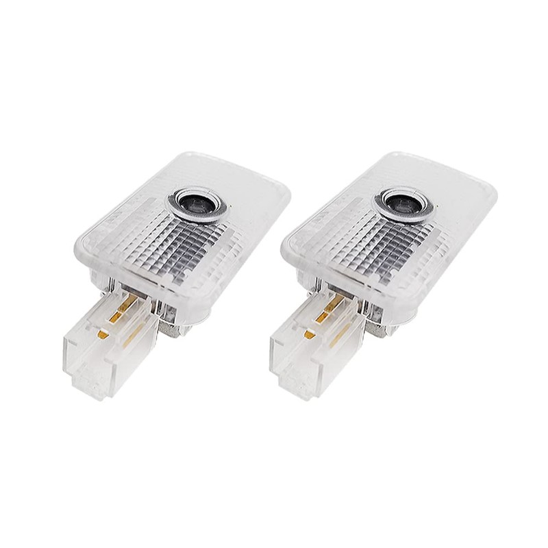 2 pcs Non-Fading LED Car Door Logo Lights Courtesy Projector