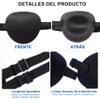 6 Piezas Parches de Ojos 3D, Parches para Ojos Médicos