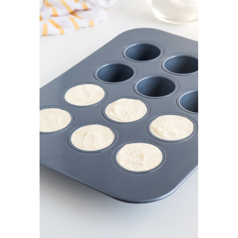 Fox Run Mini Cheesecake Pan with Removable Bottoms, Non-Stick, 10.5