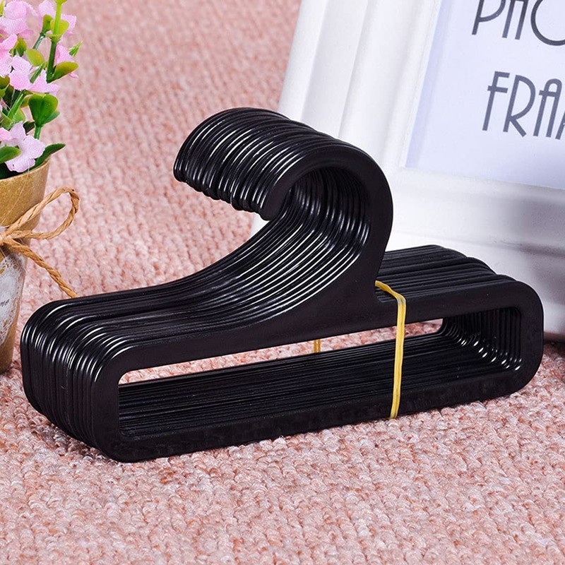 10 Pcs Plastic Scarf Hangers Towel Holders Closet Organizer for