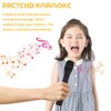 NUOBESTY Toy Microphone Kids Pretend Microphone Toy Plastic Microphone Prop