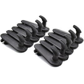 XUKEY 10pcs Car Floor Mat Clips for Infiniti Carpet Holders Fixing Clamps Hooks Retainer Retention Cargo Fastener
