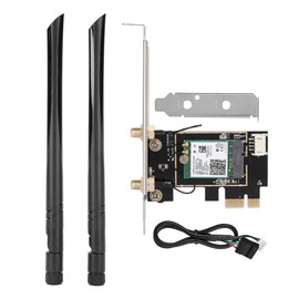 Dual Antenna Network Card Computer Accessory Wireless WIFI 6th Generation for Inel AX200