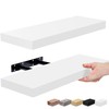 Sorbus Floating Shelves for Wall, Bathroom Shelves Wall Mounted for