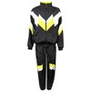 Foxxeo 80s Costume for Adults Premium 80s Tracksuit Assi –